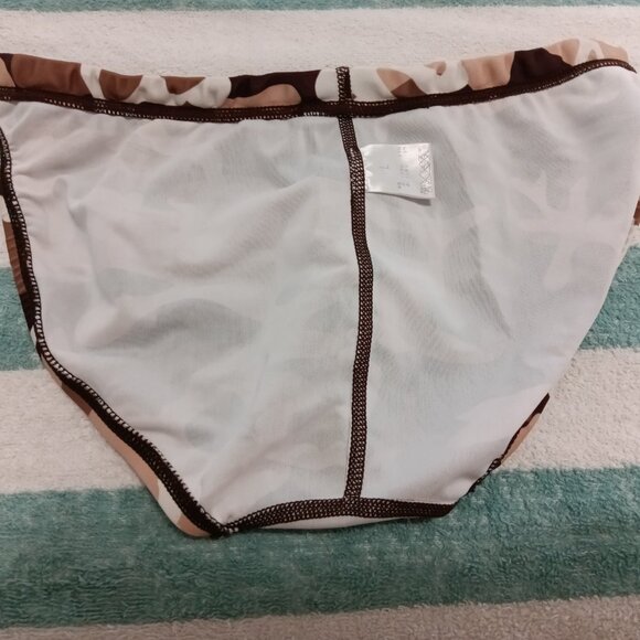 VINTAGE 1" TYR SWIM BRIEF, BROWN CAMO, ASIAN SIZE "L" (Approx. 32") - Pre-Owned - Picture 7 of 8